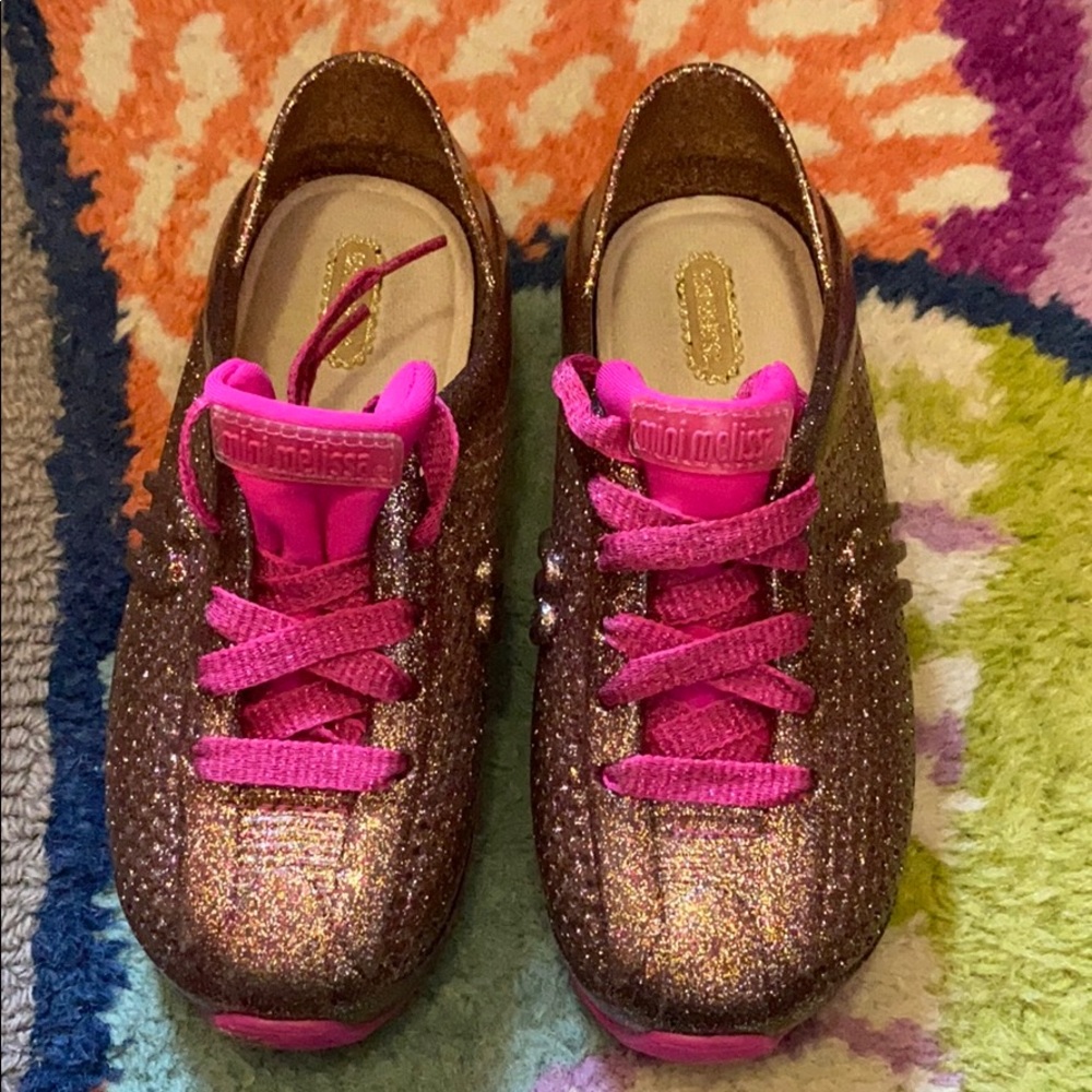 Mini Melissa pink glittery size 12